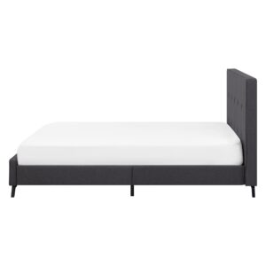 wohnli-moebel-suche-800000486722-1 POLSTERBETT 160/200cm Dunkelgrau Ambassador Textil Beliani Möbel > Betten > Polsterbetten Grau