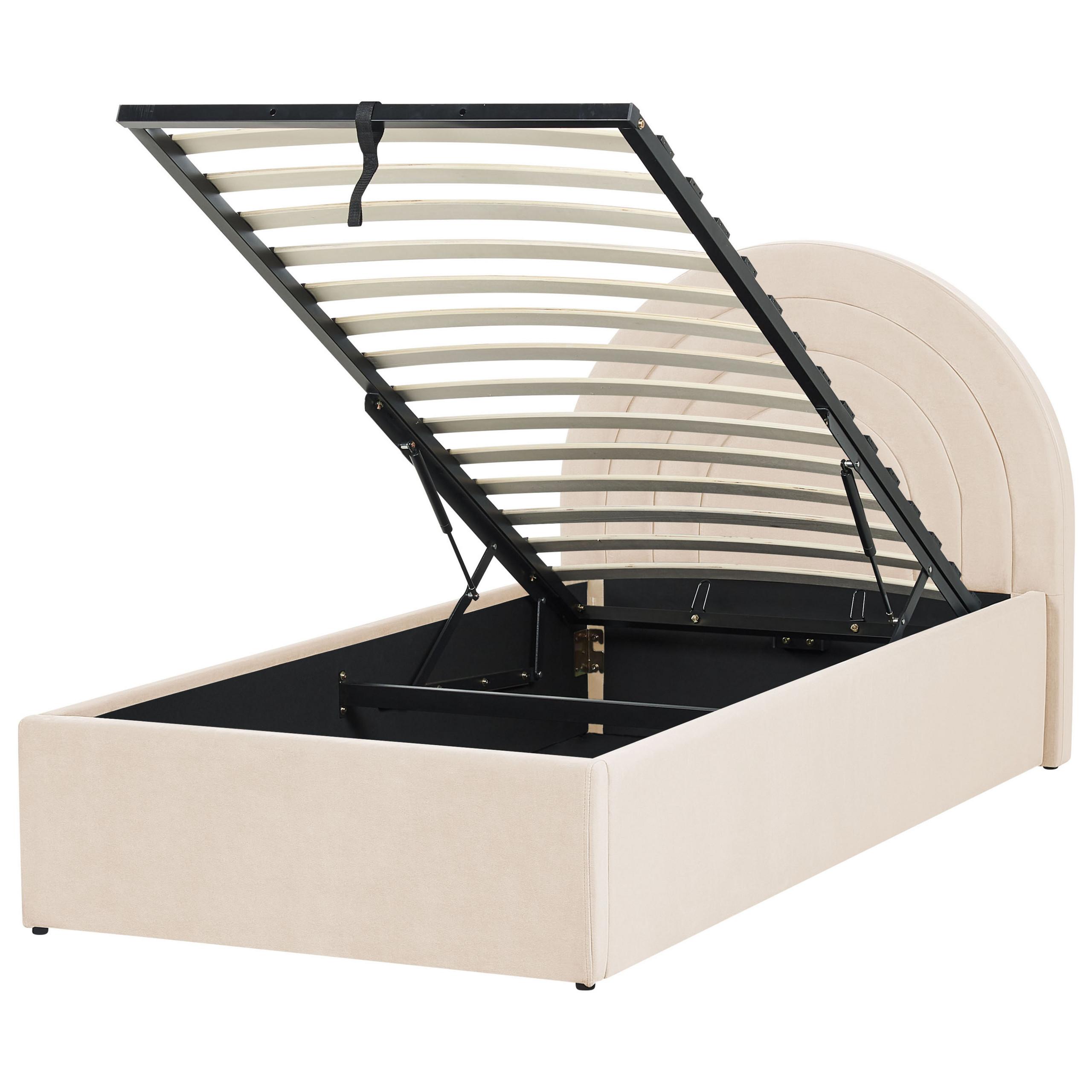 Wohnli Möbelsuche - POLSTERBETT 90/200cm Beige Anet