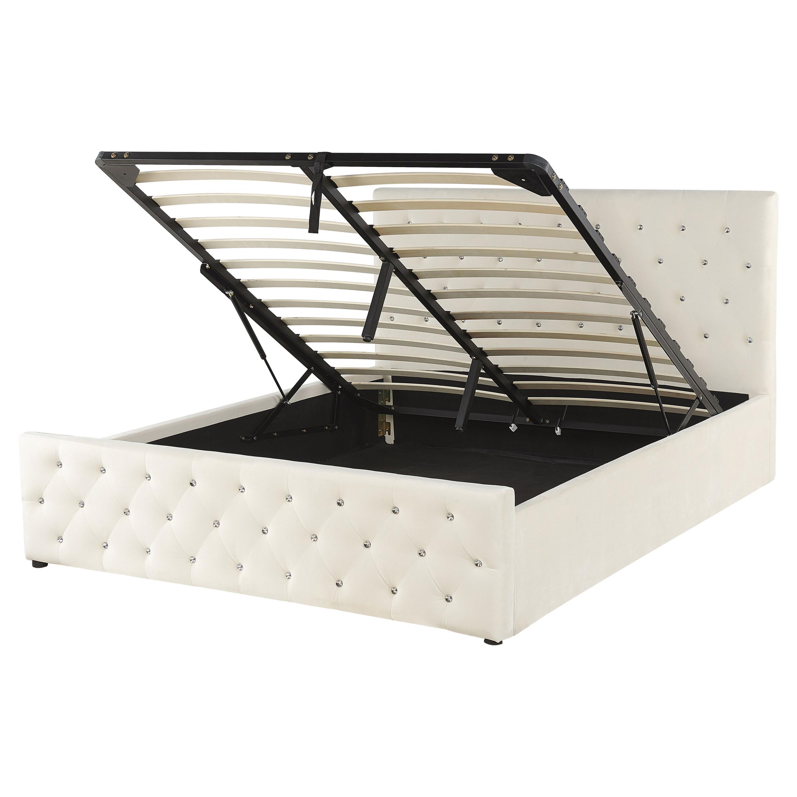Wohnli Möbelsuche - POLSTERBETT 160/200cm Helles Beige Amiens