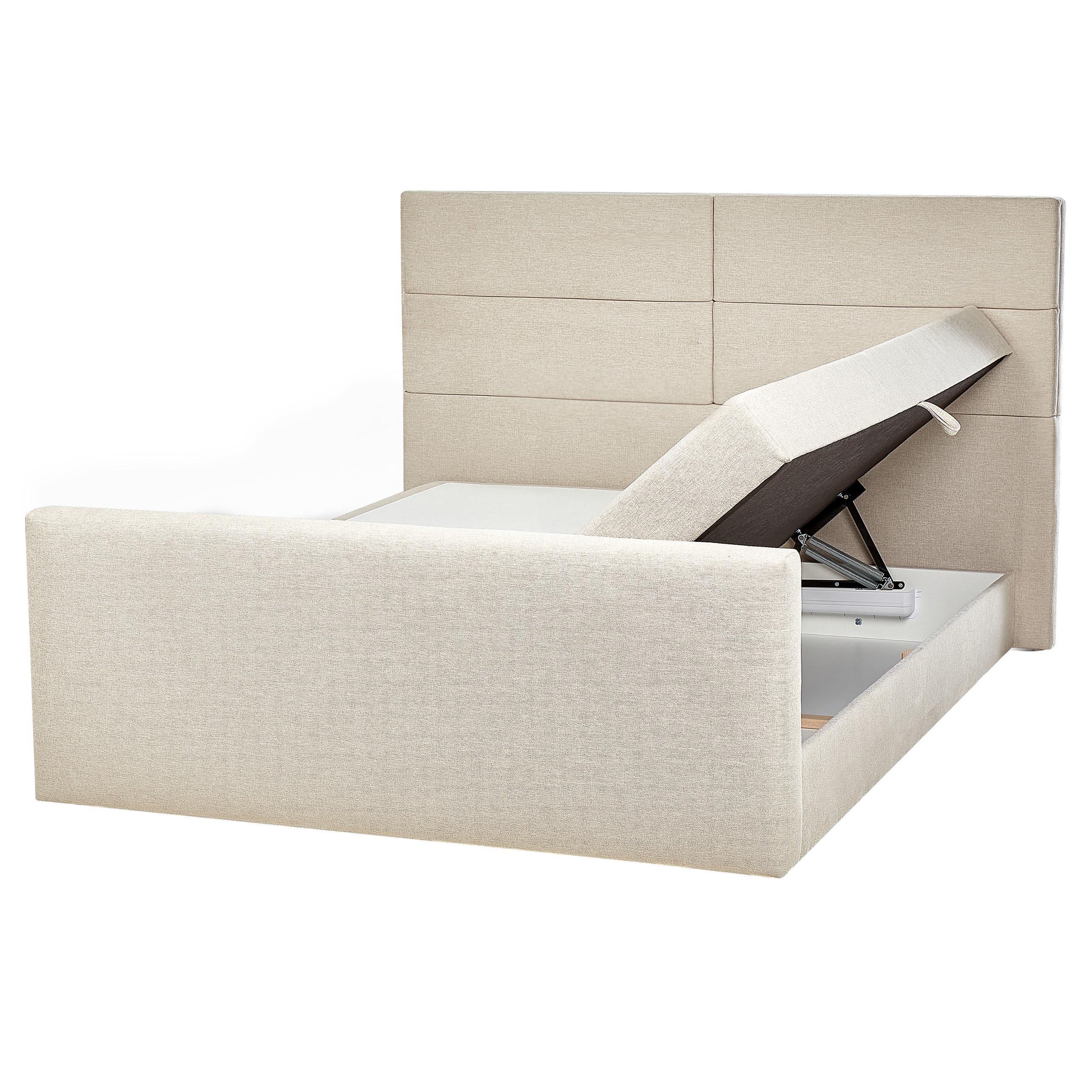Wohnli Möbelsuche - BOXSPRINGBETT 160/200cm Helles Beige Aristocrat