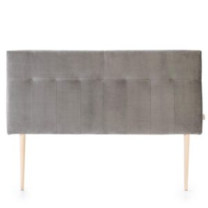 wohnli-moebel-suche-800000487763-1 KOPFTEIL 140x100 cm Napoles Grau Textil VS Venta-stock Möbel > Betten Grau