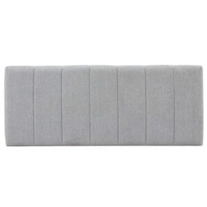 wohnli-moebel-suche-800000487766-1 KOPFTEIL 140x60 cm Creta Grau Textil VS Venta-stock Möbel > Betten Grau