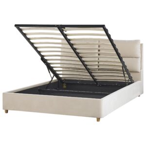 wohnli-moebel-suche-800000488550 Wohnli Möbelsuche - POLSTERBETT 140/200cm Helles Beige Batilly