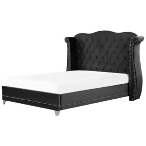 Wohnli Möbelsuche - POLSTERBETT 180/200cm Schwarz Ayette