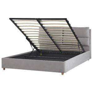 wohnli-moebel-suche-800000488553 Wohnli Möbelsuche - POLSTERBETT 160/200cm Hellgrau Batilly