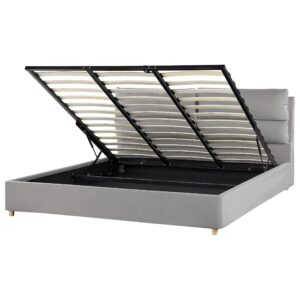 wohnli-moebel-suche-800000488556 Wohnli Möbelsuche - POLSTERBETT 180/200cm Hellgrau Batilly