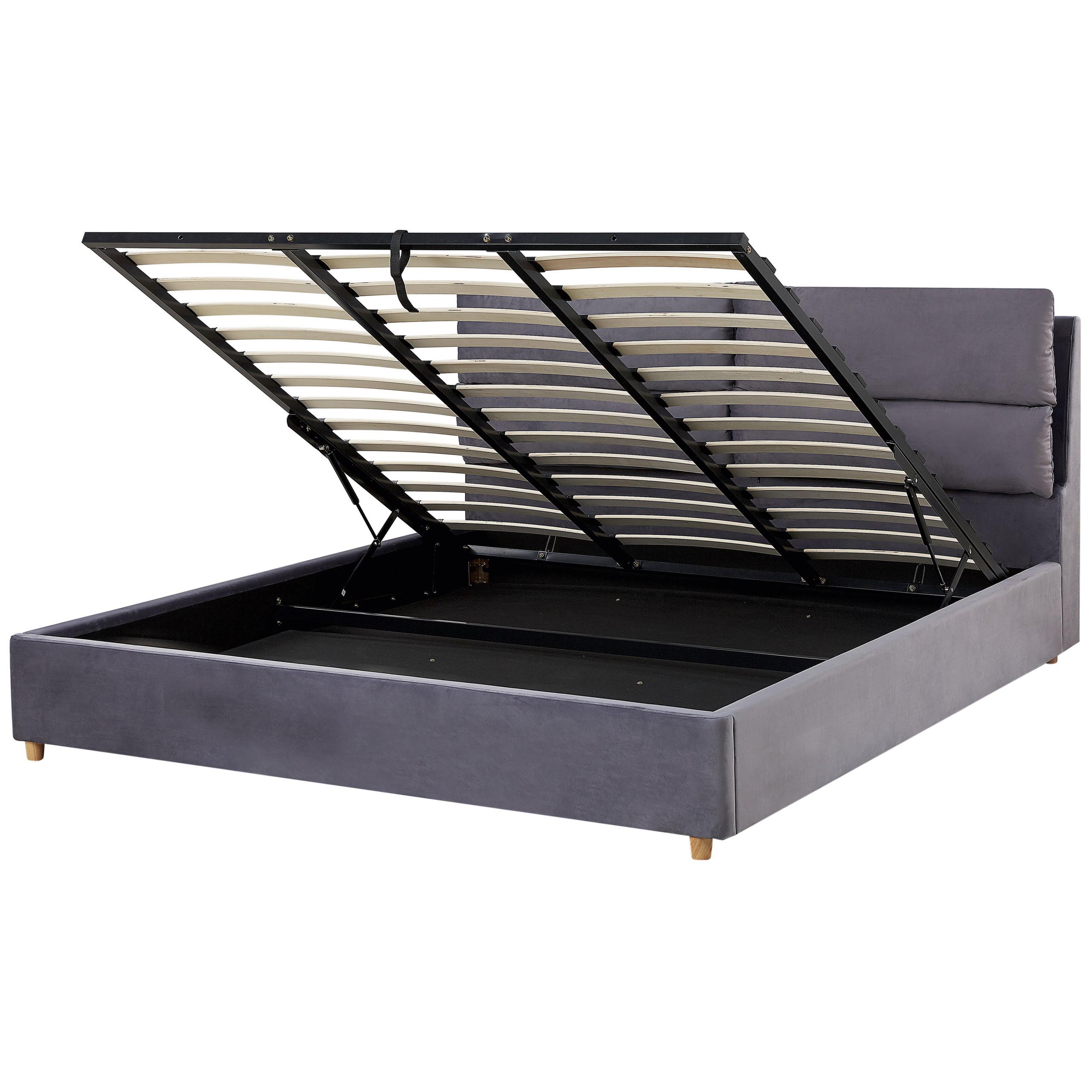 wohnli-moebel-suche-800000488569 Wohnli Möbelsuche - POLSTERBETT 180/200cm Grau Batilly