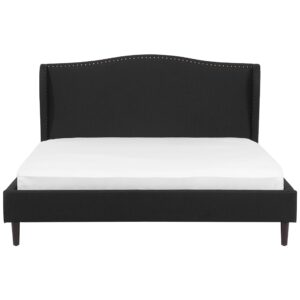 wohnli-moebel-suche-800000488577-1 POLSTERBETT 180/200cm Schwarz Colmar Textil Beliani Möbel > Betten > Polsterbetten Schwarz