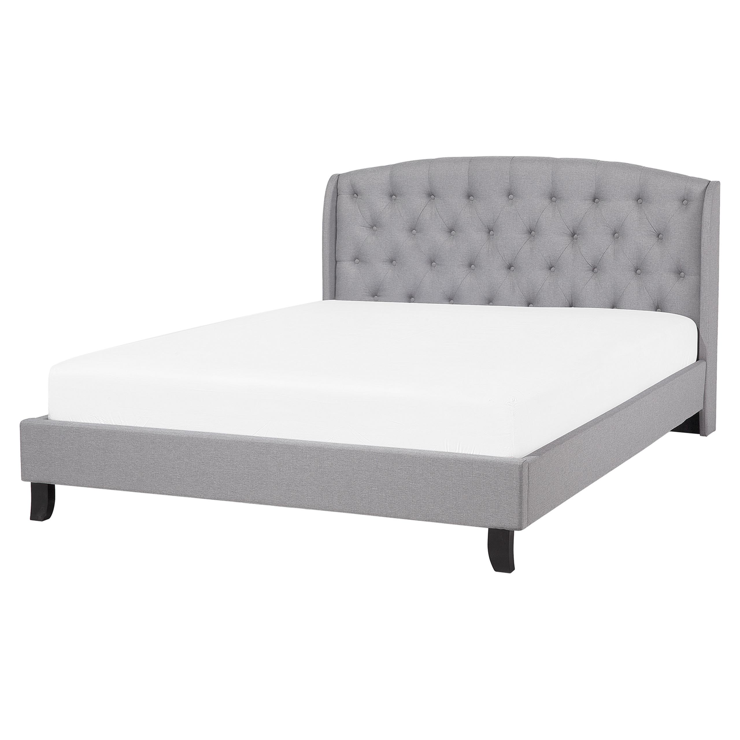 Wohnli Möbelsuche - POLSTERBETT 160/200cm Hellgrau Bordeaux