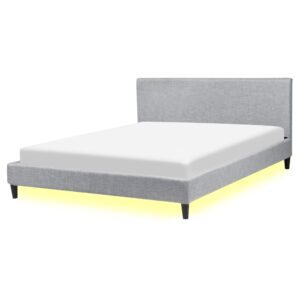 wohnli-moebel-suche-800000488594 Wohnli Möbelsuche - POLSTERBETT 160/200cm Hellgrau Fitou