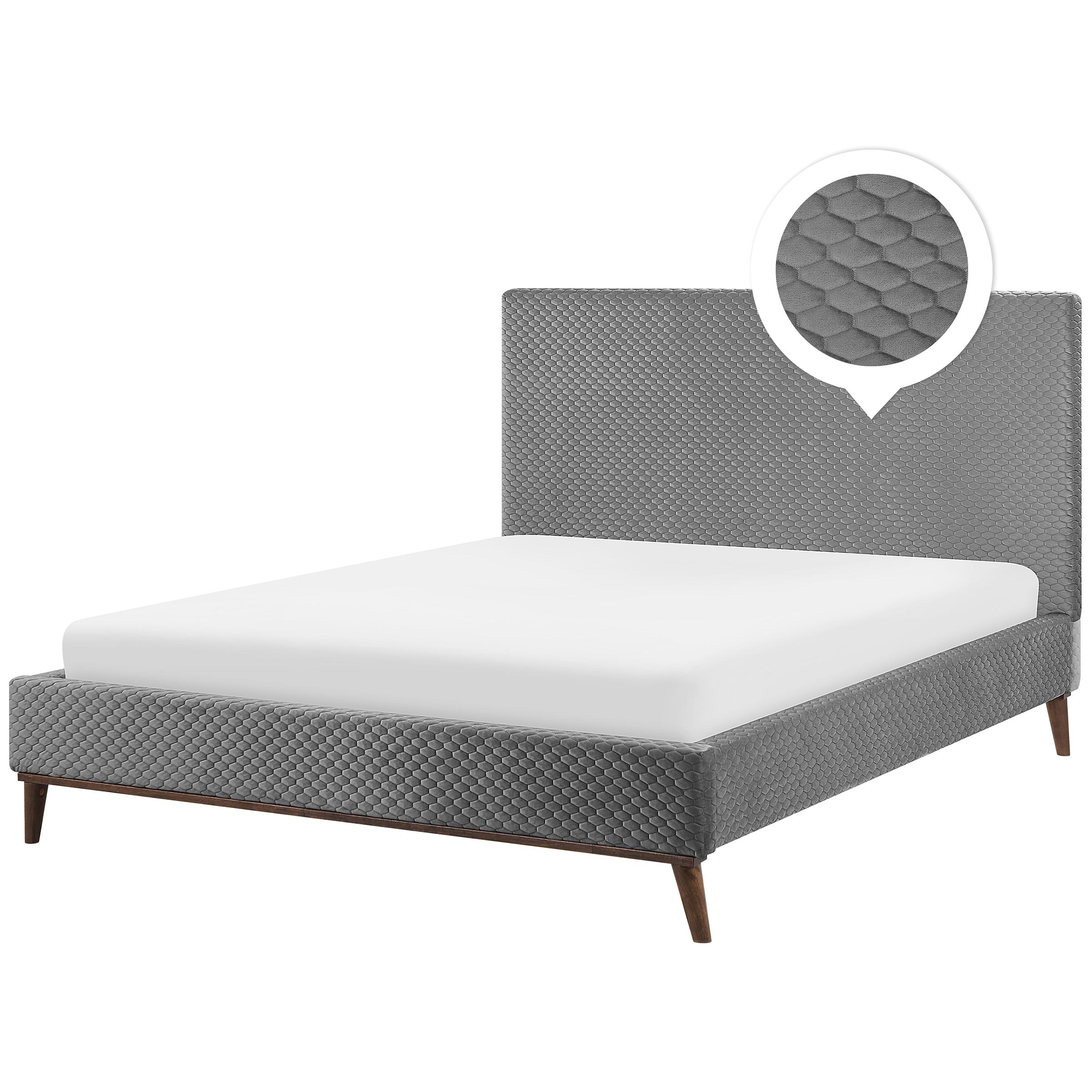 wohnli-moebel-suche-800000488614 Wohnli Möbelsuche - POLSTERBETT 180/200cm Hellgrau Bayonne