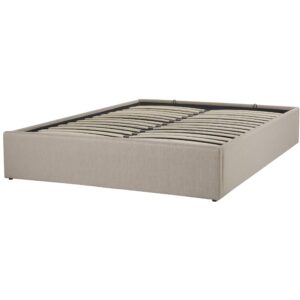 wohnli-moebel-suche-800000488626-1 POLSTERBETT 140/200cm Beige Dinan Textil Beliani Möbel > Betten > Polsterbetten Beige