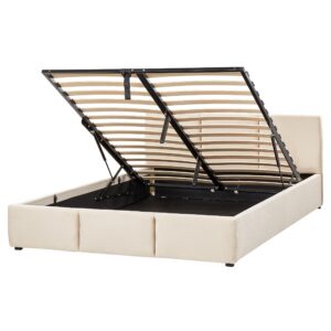 wohnli-moebel-suche-800000488643 Wohnli Möbelsuche - POLSTERBETT 160/200cm Helles Beige Bousse