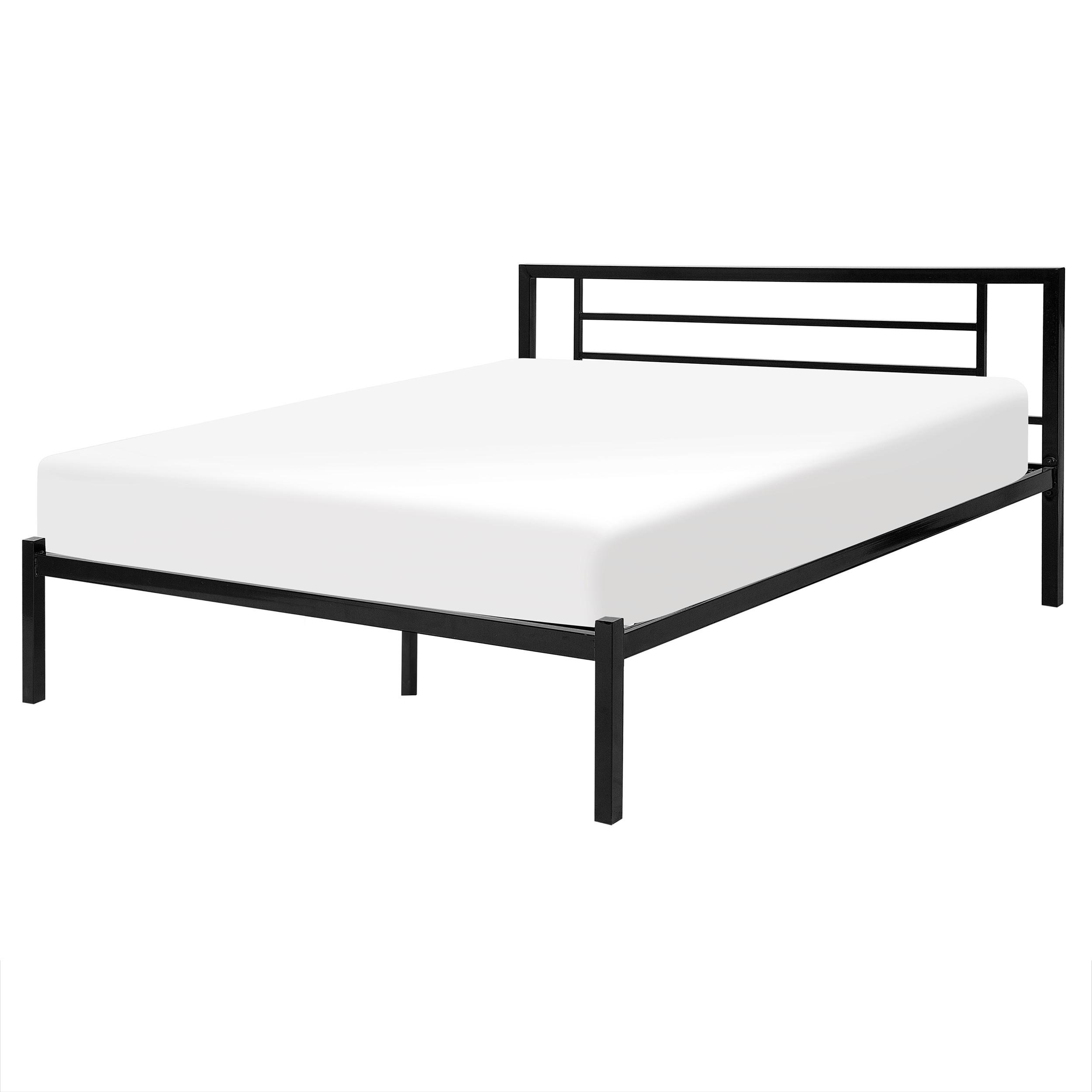 wohnli-moebel-suche-800000488660 Wohnli Möbelsuche - METALLBETT 160/200cm Schwarz Cusset