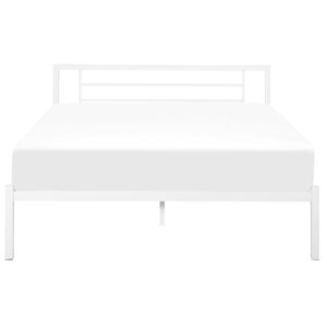 wohnli-moebel-suche-800000488662-1 METALLBETT 140/200cm Weiß Cusset Metall Beliani Möbel > Betten Weiß