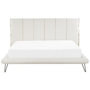 wohnli-moebel-suche-800000488694-1 BETT 180/200cm Creme Betin Textil Beliani Möbel > Betten Weiß