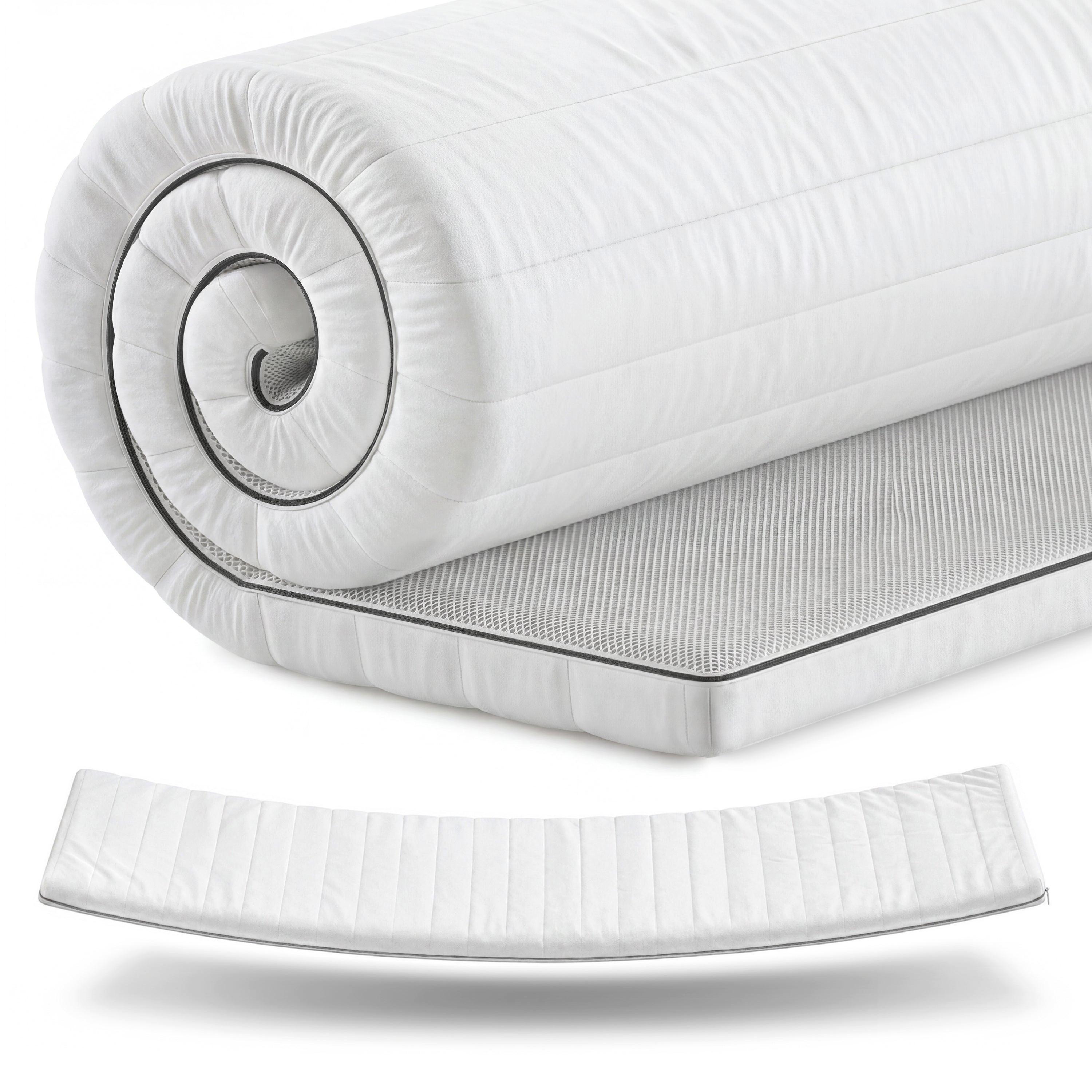 wohnli-moebel-suche-800000488959 Wohnli Möbelsuche - MATRATZENTOPPER KALTSCHAUM 80x190 cm – 5 cm Komfortauflage für harte Matratzen