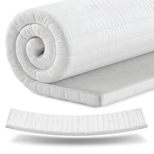 Wohnli Möbelsuche - BOXSPRINGTOPPER Kaltschaum 90x190 cm – 5 cm Matratzentopper für weicheren Liegekomfort