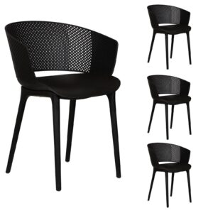 wohnli-moebel-suche-800000491121 Wohnli Möbelsuche - GARTENSTÜHLE OLINDO 4er-Set schwarz