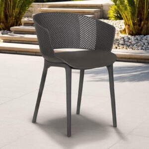 wohnli-moebel-suche-800000491126-1 GARTENSTÜHLE OLINDO 4er-Set grau Textil IDIMEX Garten & Outdoor > Gartenmöbel > Gartenstühle Grau