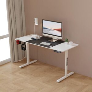 wohnli-moebel-suche-800000491819-1 COMPUTERTISCH Hayward Holzwerkstoff pro.tec Möbel > Tische > Schreibtische > Gamingtische Weiß