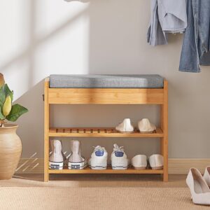wohnli-moebel-suche-800000495389-1 SCHUHBANK Natur Holz SoBuy Garderoben > Garderobenbänke Braun
