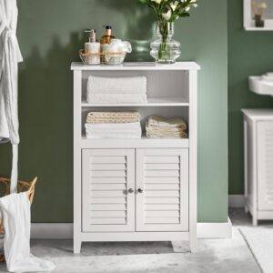 wohnli-moebel-suche-800000495519-1 BADSCHRANK Weiß Holzwerkstoff SoBuy Möbel > Schränke > Badezimmerschränke Weiß