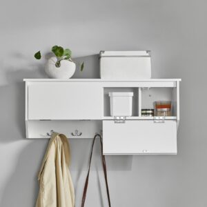 wohnli-moebel-suche-800000495885-1 WANDGARDEROBE Weiß Holzwerkstoff SoBuy Garderoben > Garderobenhaken Weiß