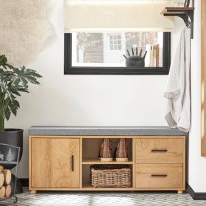 wohnli-moebel-suche-800000495925-1 SCHUHBANK Natur Holzwerkstoff, Holz SoBuy Garderoben > Garderobenbänke Braun