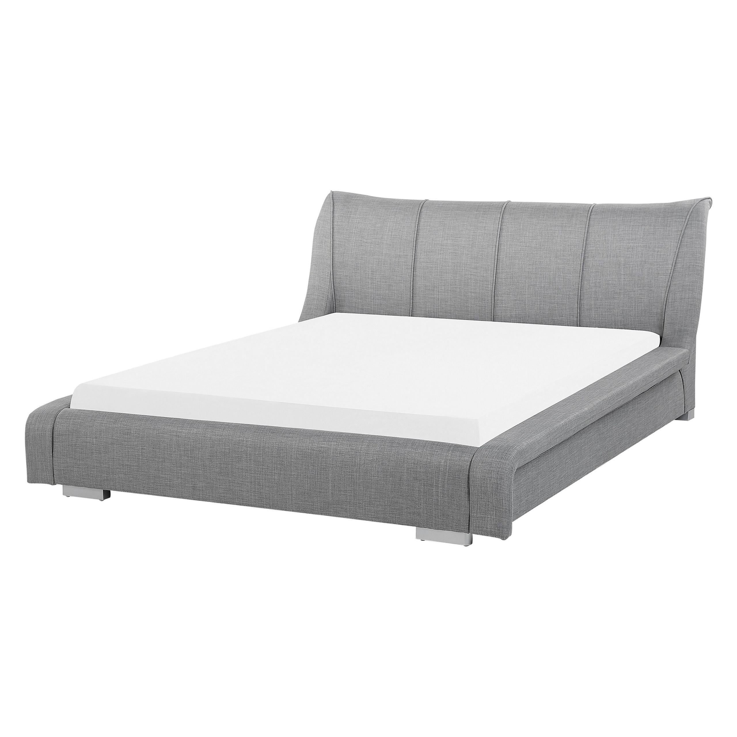 wohnli-moebel-suche-800000496327 Wohnli Möbelsuche - WASSERBETT 160/200cm Hellgrau Nantes