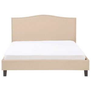 wohnli-moebel-suche-800000496330-1 POLSTERBETT 180/200cm Beige Montpellier Textil Beliani Möbel > Betten > Polsterbetten Beige