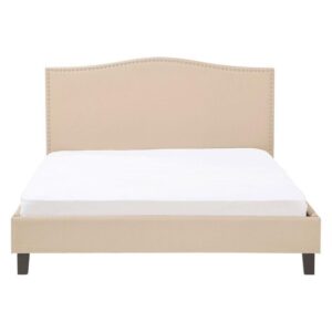 wohnli-moebel-suche-800000496332-1 POLSTERBETT 160/200cm Beige Montpellier Textil Beliani Möbel > Betten > Polsterbetten Beige