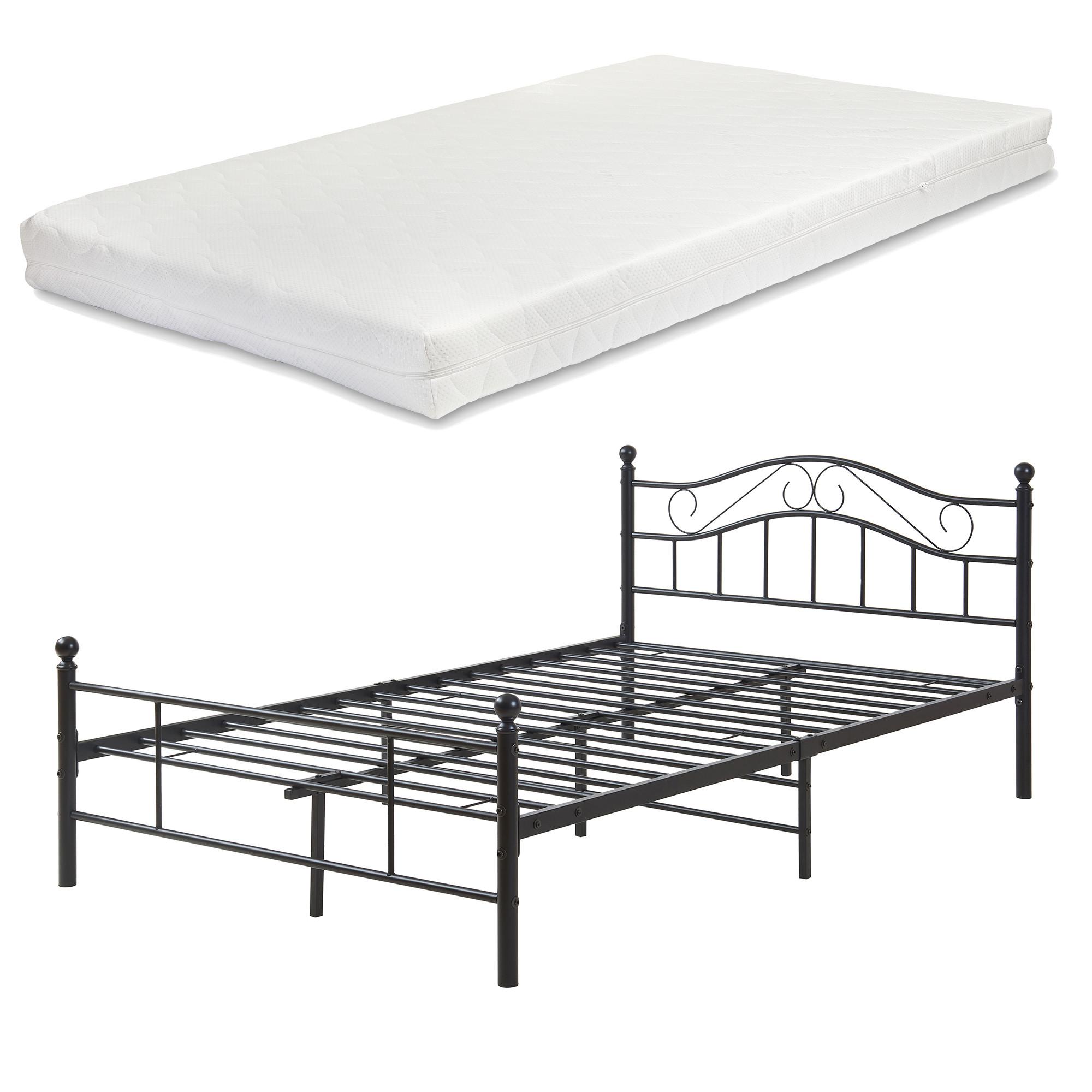 wohnli-moebel-suche-800000497373 Wohnli Möbelsuche - METALLBETT Florenz mit Matratze