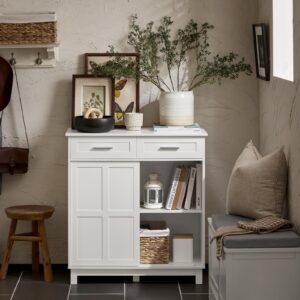 KOMMODE Weiß Holzwerkstoff SoBuy Möbel > Kommoden & Schubladenschränke > Kommoden Weiß