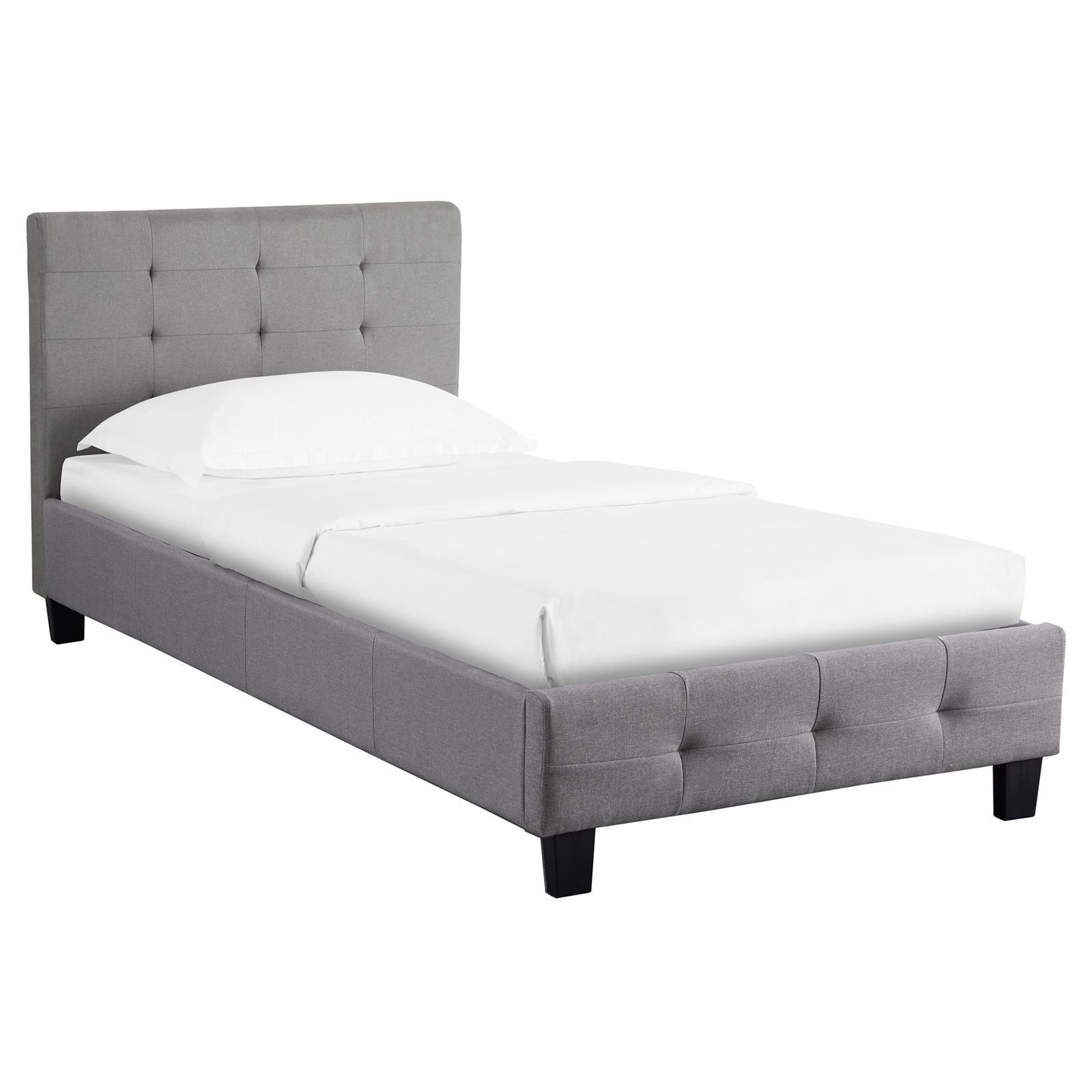 wohnli-moebel-suche-800000497940 Wohnli Möbelsuche - POLSTERBETT OHIO 90x200 cm grau