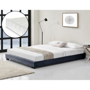 wohnli-moebel-suche-800000498977-1 POLSTERBETT Solingen mit Matratze Textil Corium Möbel > Betten > Polsterbetten Grau