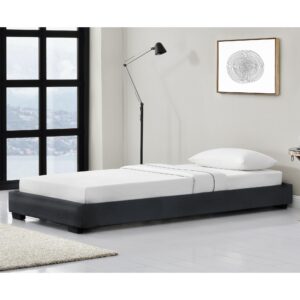 wohnli-moebel-suche-800000498989-1 POLSTERBETT Masari Textil Corium Möbel > Betten > Polsterbetten Schwarz