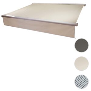 wohnli-moebel-suche-800000499204-1 KASSETTEN-MARKISE VOLANT AUSFAHRBAR Cremeweiß Textil MCW Garten & Outdoor > Sonnen- & Sichtschutz Weiß