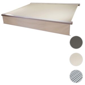 wohnli-moebel-suche-800000499218-1 KASSETTEN-MARKISE VOLANT AUSFAHRBAR Cremeweiß Textil MCW Garten & Outdoor > Sonnen- & Sichtschutz Weiß
