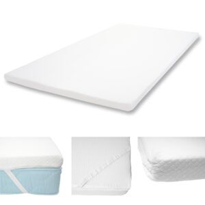 wohnli-moebel-suche-800000499404-1 KALTSCHAUM-MATRATZENTOPPER 6CM Weiß Textil MCW Möbel > Matratzen > Topper Weiß