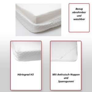 wohnli-moebel-suche-800000499406-1 MEMORYFOAM-MATRATZENTOPPER 6CM Weiß Textil MCW Möbel > Matratzen > Topper Weiß