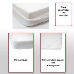 wohnli-moebel-suche-800000499410-1 MEMORYFOAM-MATRATZENTOPPER 6CM Weiß Textil MCW Möbel > Matratzen > Topper Weiß