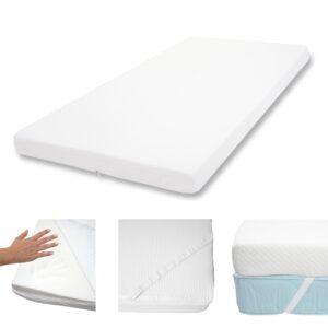MEMORYFOAM-MATRATZENTOPPER 10CM Weiß Textil MCW Möbel > Matratzen > Topper Weiß