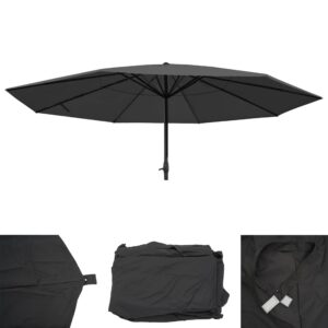 ERSATZ-BEZUG FÜR SCHIRM PRO Anthrazit Textil MCW Garten & Outdoor > Sonnen- & Sichtschutz > Sonnen- & Ampelschirme Anthrazit