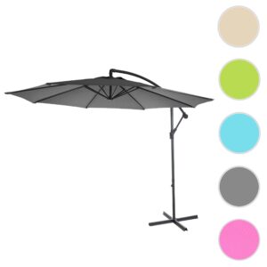 wohnli-moebel-suche-800000499668-1 AMPELSCHIRM NEIGBAR Grau Textil MCW Garten & Outdoor > Sonnen- & Sichtschutz > Sonnen- & Ampelschirme Grau