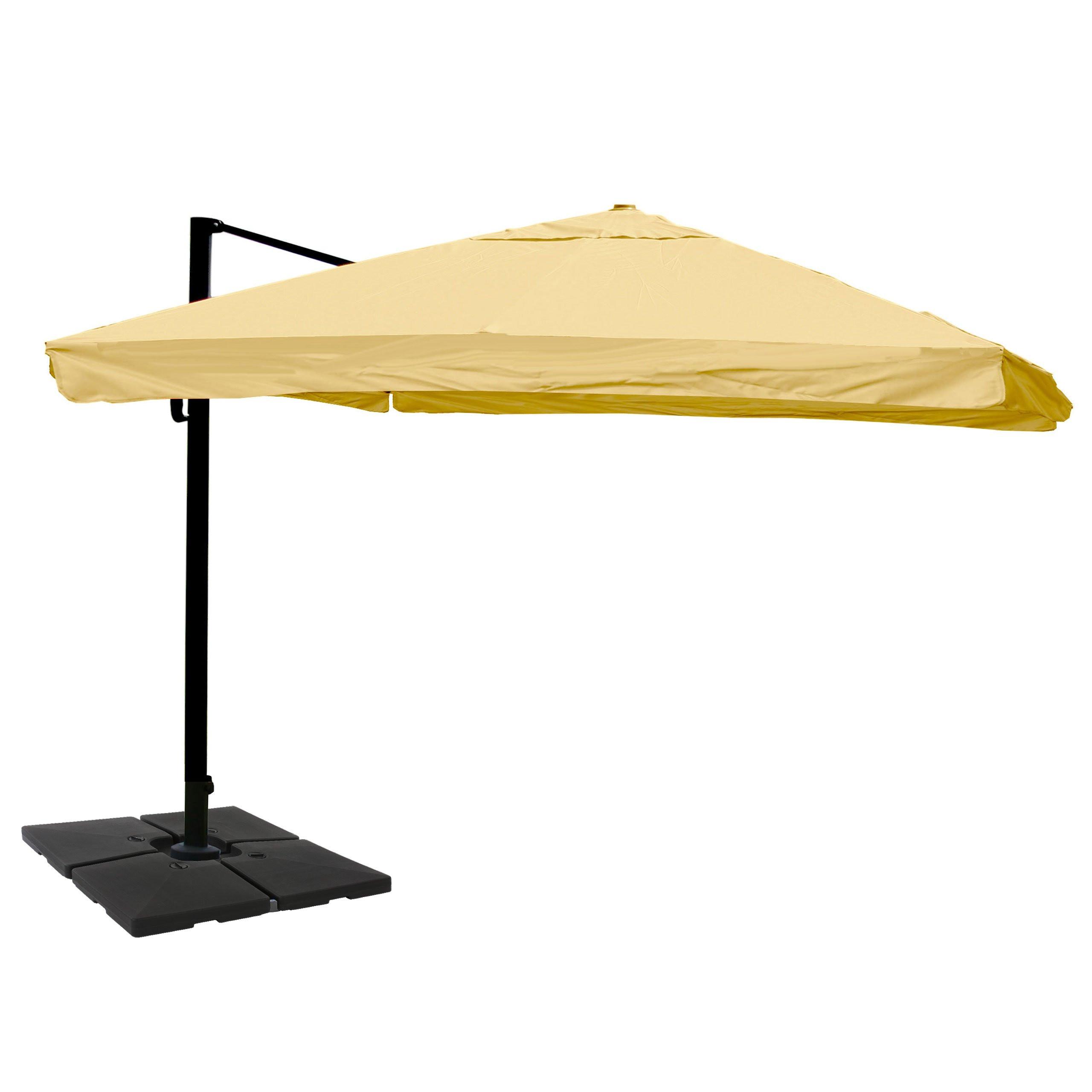 Wohnli Möbelsuche - AMPELSCHIRM Cremeweiß 300/400 cm