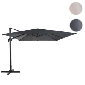 AMPELSCHIRM Anthrazit 300/400 cm Textil MCW Garten & Outdoor > Sonnen- & Sichtschutz > Sonnen- & Ampelschirme Anthrazit