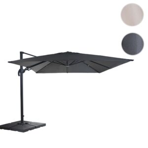 wohnli-moebel-suche-800000499919-1 AMPELSCHIRM Anthrazit 300/400 cm Textil MCW Garten & Outdoor > Sonnen- & Sichtschutz > Sonnen- & Ampelschirme Anthrazit