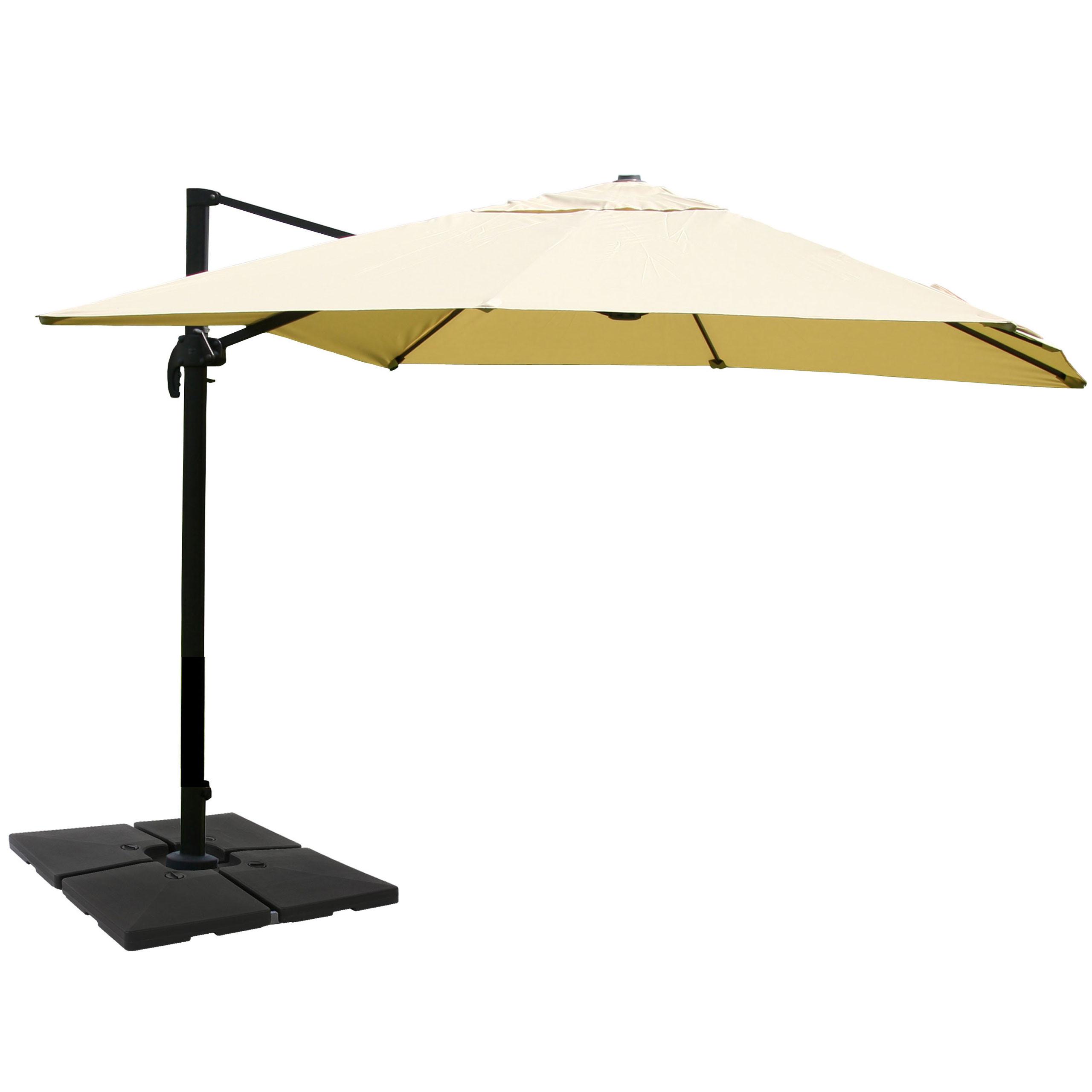 Wohnli Möbelsuche - AMPELSCHIRM Cremeweiß 350/350 cm