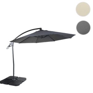 wohnli-moebel-suche-800000499997-1 AMPELSCHIRM Anthrazit Textil MCW Garten & Outdoor > Sonnen- & Sichtschutz > Sonnen- & Ampelschirme Anthrazit